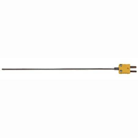 Digi-Sense Detachable Thermocouple Probe, 8" L, Gro 08117-40